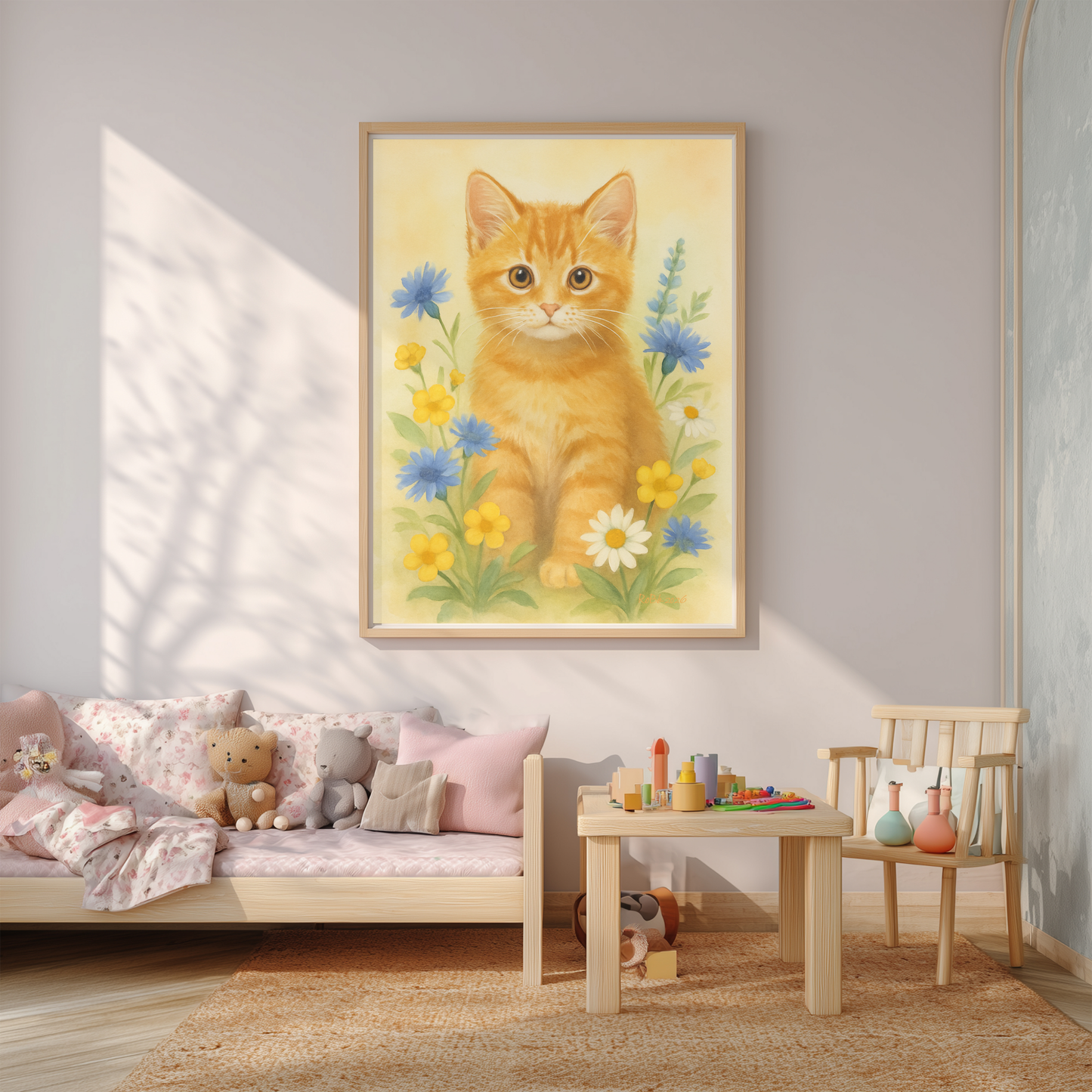 The Cat in the Meadow