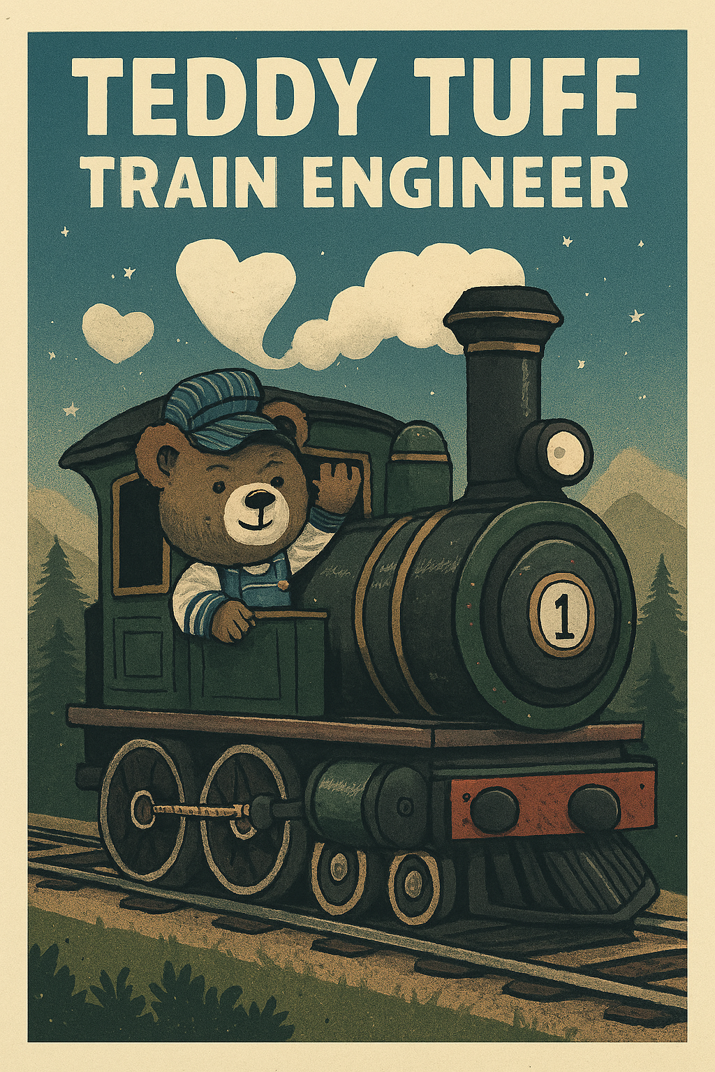 Teddy Tuff – Train Engineer