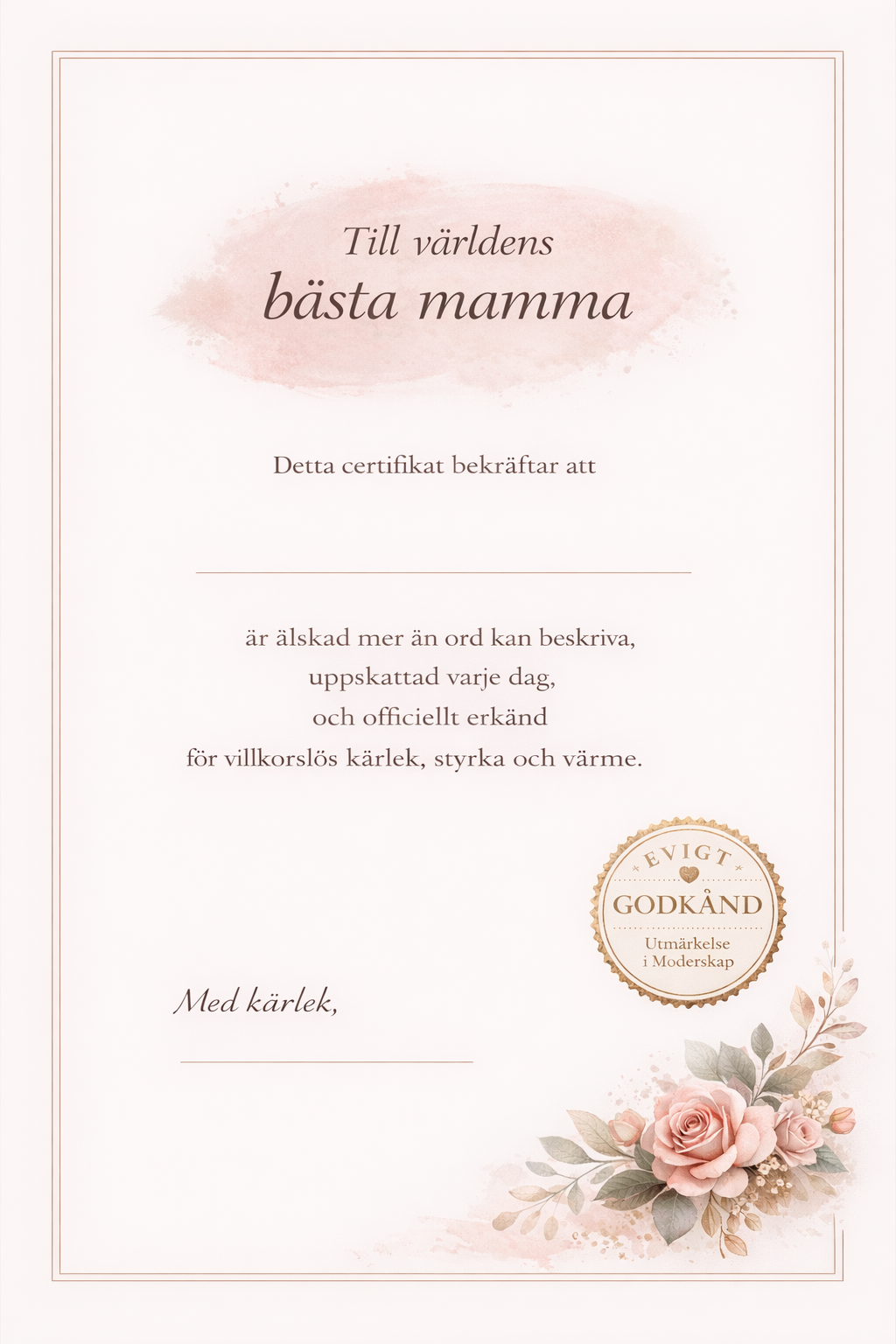 12 gratis Mors dag-motiv för barn