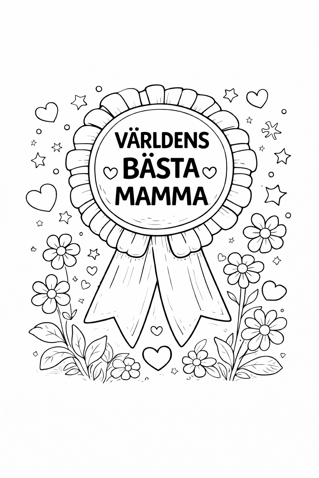 12 gratis Mors dag-motiv för barn