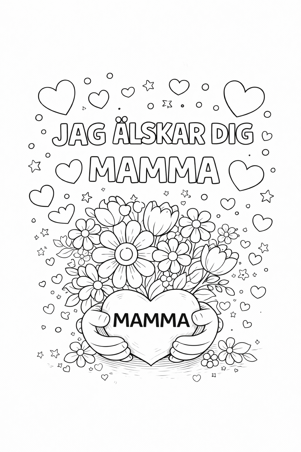 12 gratis Mors dag-motiv för barn