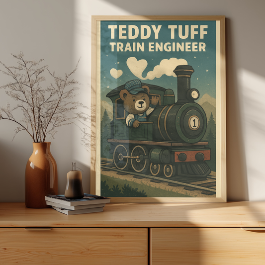 Teddy Tuff – Train Engineer