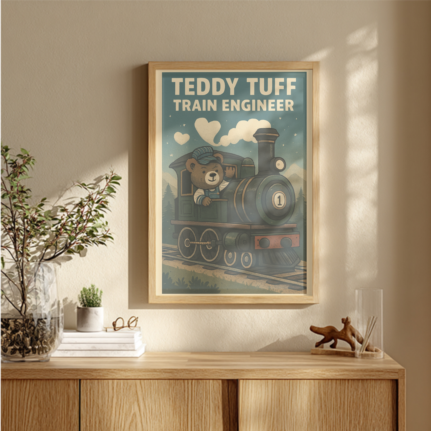 Teddy Tuff – Train Engineer