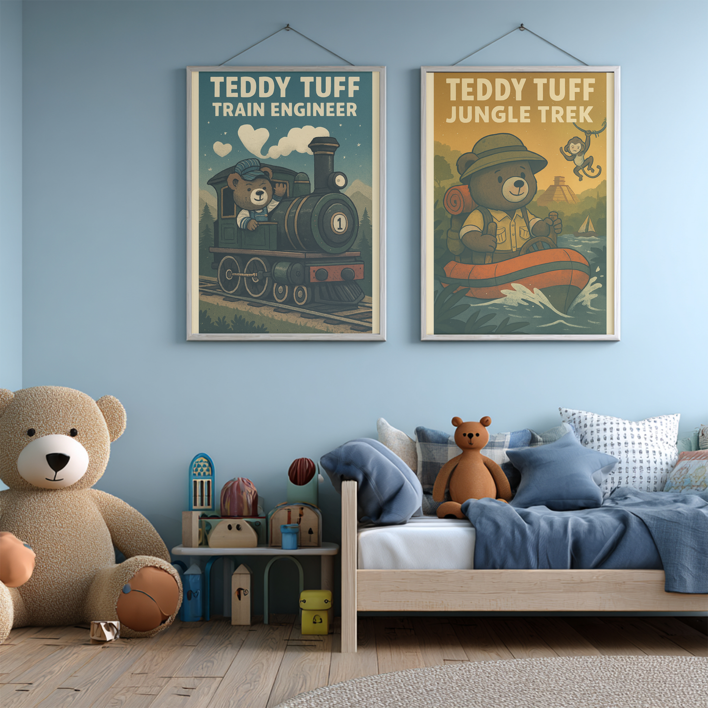 Teddy Tuff – Train Engineer