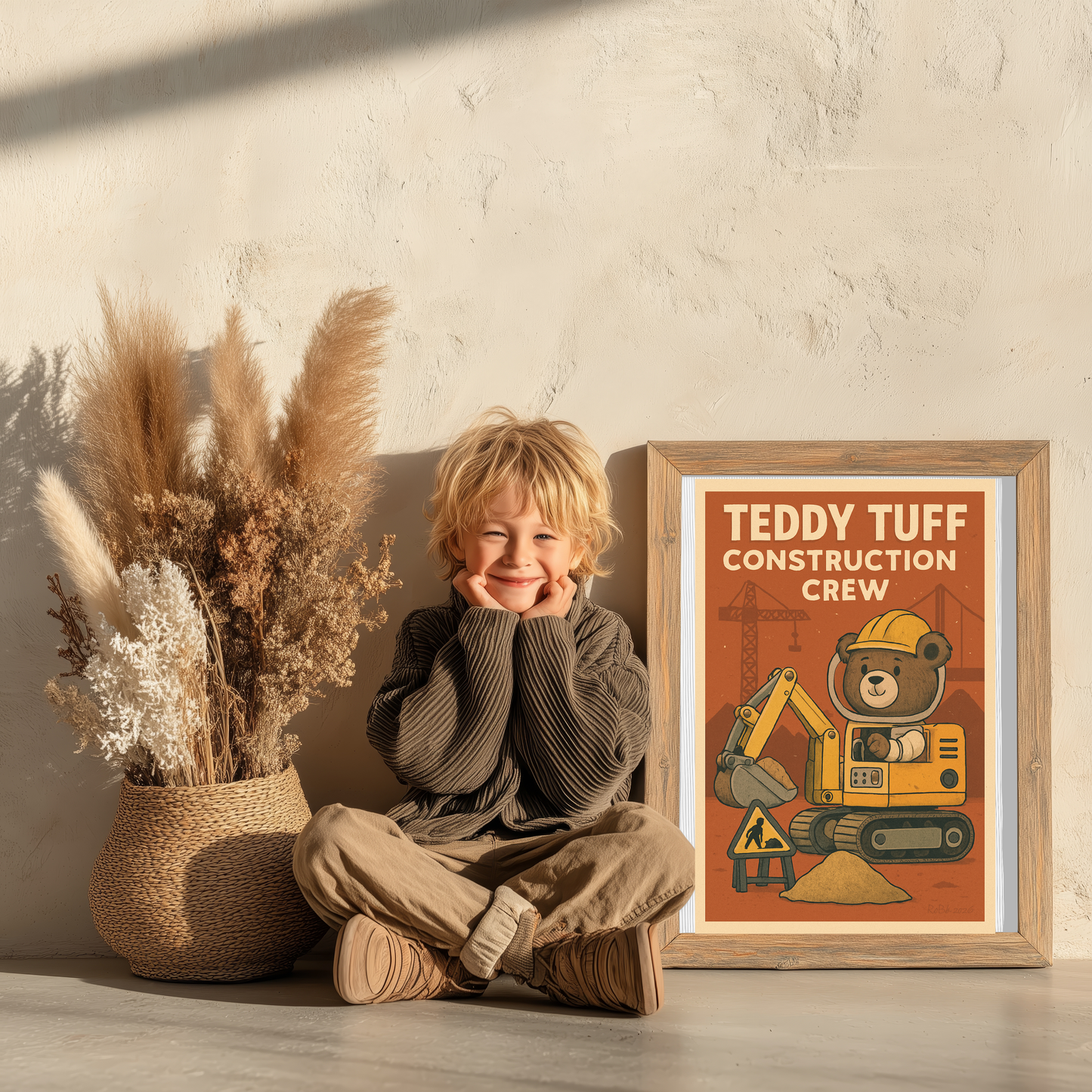 Teddy Tuff – Byggarbetare