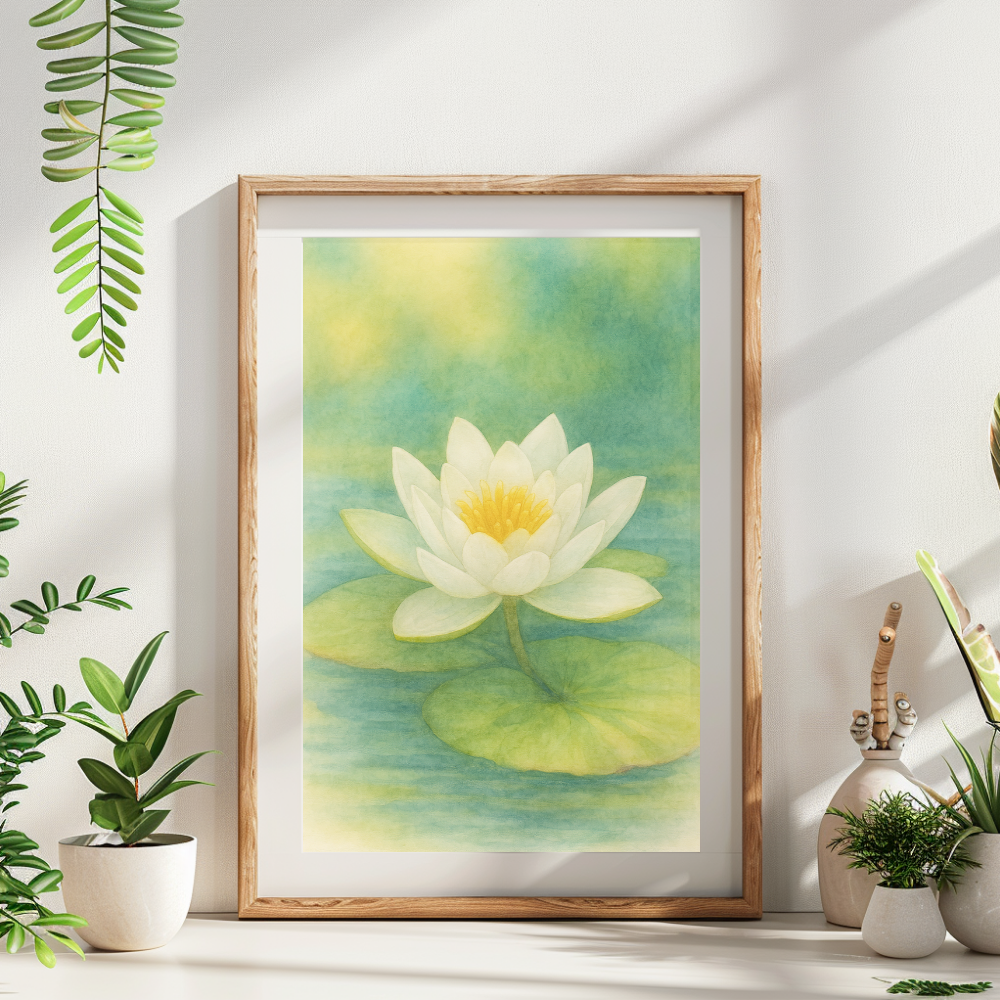 Södermanland – White Water Lily