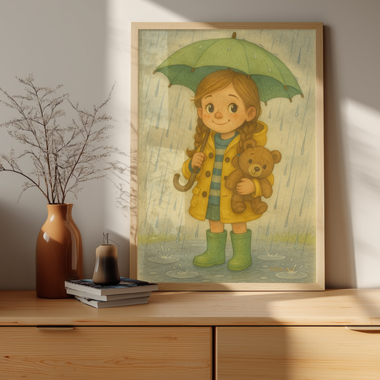 Flickan med paraplyet