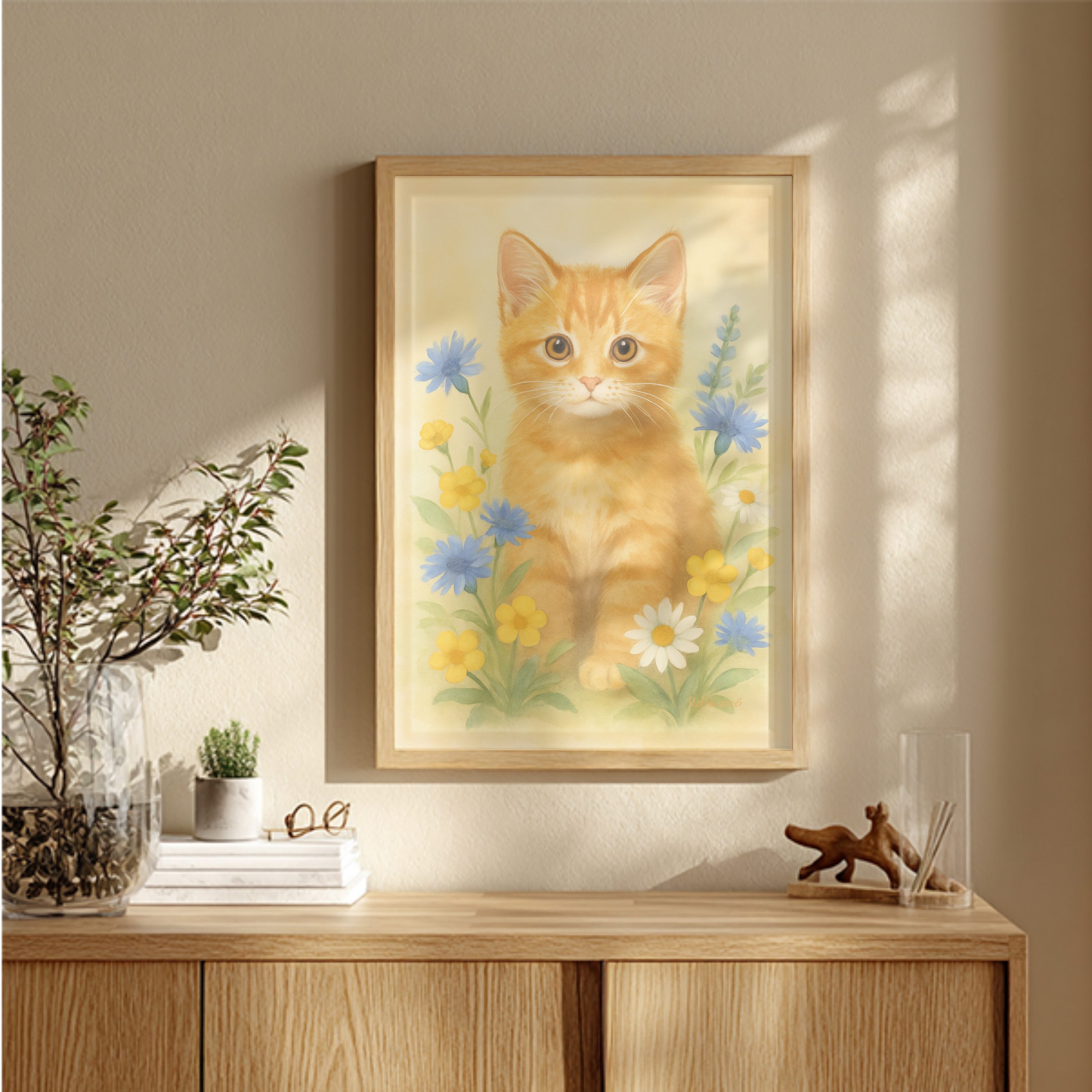 The Cat in the Meadow