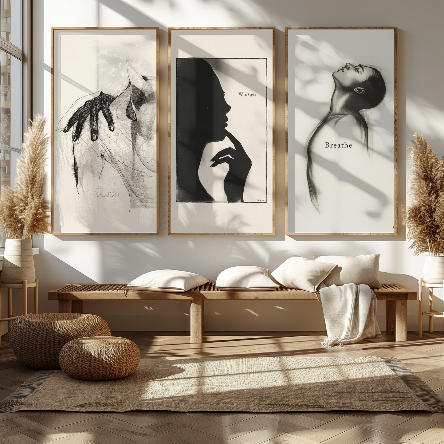Touch · Whisper · Breathe (3-set)